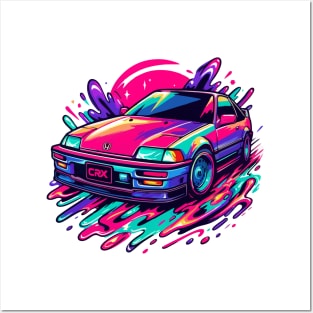 honda crx Posters and Art